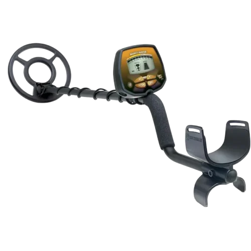Bounty Hunter Lone Star Pro Metal Detector for Adults & Kids with 8" Waterproof Search Coil, Target-ID System, 3-Tone Audio, and Depth Indicator