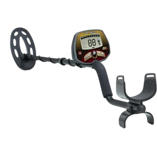 Bounty Hunter Quick Draw Pro Metal Detector with Target ID, Depth Indicator, and Pinpoint Mode – Lightweight Design for Coins, Relics, and Jewelry Detection