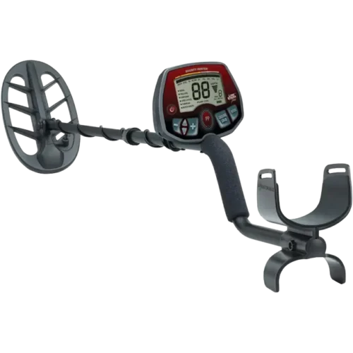 Bounty Hunter Land Ranger Pro Metal Detector, 11 Inch Waterproof DD Searchcoil, Adjustable Length, Lightweight, Ergonomic, Comfortable Padded handgrip, and armrest, Detect Coins Up To 10 Inches Deep