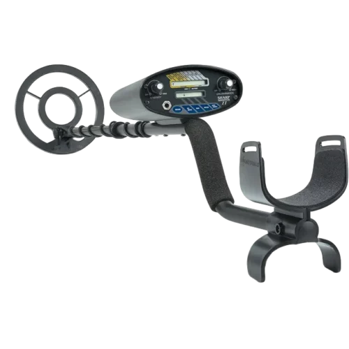 Bounty Hunter Sharp Shooter II Metal Detector for Adults and Kids with LCD Display, Auto Notch, and Discrimination Control – Ideal for Coins, Jewelry, Relics
