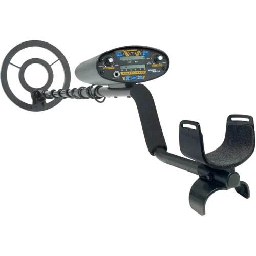 Bounty Hunter QD2 Quick Draw II Metal Detector | Digital Coin Depth Indicator, 9-Segment Target ID, 3-Tone Audio Feedback, Lightweight & Ergonomic Design, Adjustable Notch & Auto Notch Modes