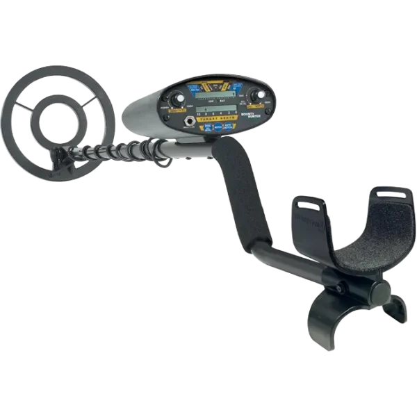 Bounty Hunter QD2 Quick Draw II Metal Detector | Digital Coin Depth Indicator, 9-Segment Target ID, 3-Tone Audio Feedback, Lightweight & Ergonomic Design, Adjustable Notch & Auto Notch Modes