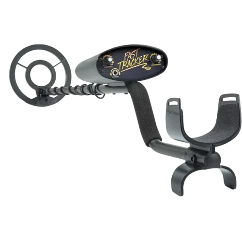 Bounty Hunter Fast Tracker Metal Detector for Adults & Kids Features an 8" Waterproof searchcoil, Dual Mode Operation, Adjustable Sensitivity,and Ideal for Treasure Hunting in Various environments.