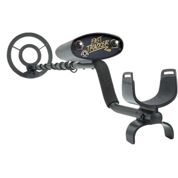 Bounty Hunter Fast Tracker Metal Detector for Adults & Kids Features an 8" Waterproof searchcoil, Dual Mode Operation, Adjustable Sensitivity,and Ideal for Treasure Hunting in Various environments.